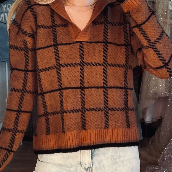 Apricot Lane Orangebrown Sweater 
